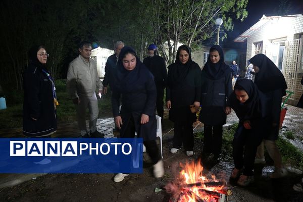 پیش اردوی ملی پیشتازان ویژه دختران در استان اردبیل