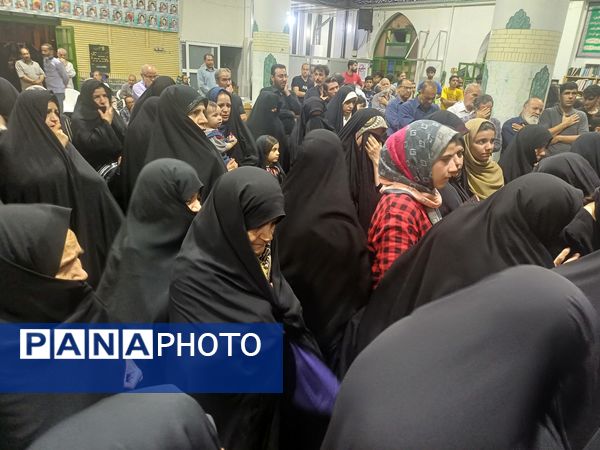 مراسم وداع با پیکر شهید مدافع وطن در شهرستان کوهپایه 