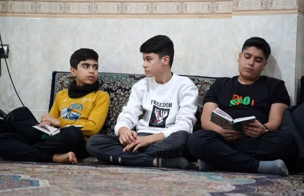 اعتکاف دانش آموزی در استان گلستان