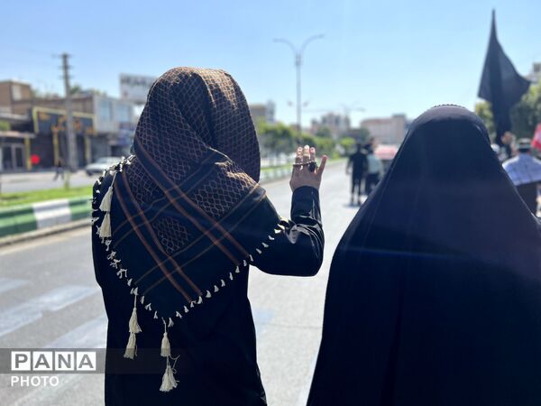 پیاده روی اربعین از میدان سپاه هشتگرد تا امامزاده هادی ینگی امام