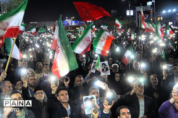 بیست و پنجمین شب متوالی خون خواهی از رهبر شهید
