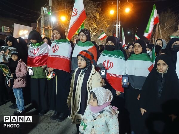 حضور گسترده مردم انقلابی در خیابان‌های گالیکش