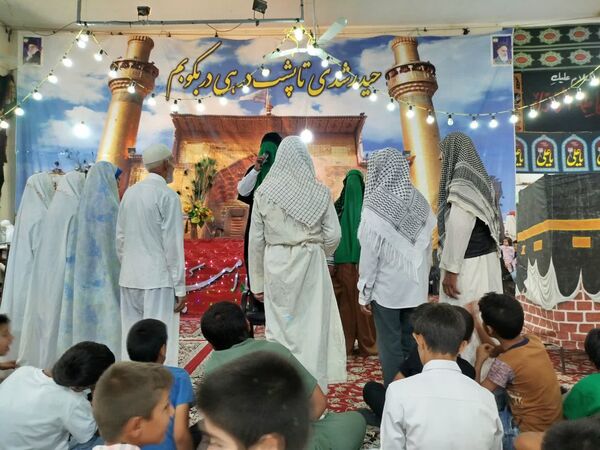 جشن عید غدیر در فدافن 