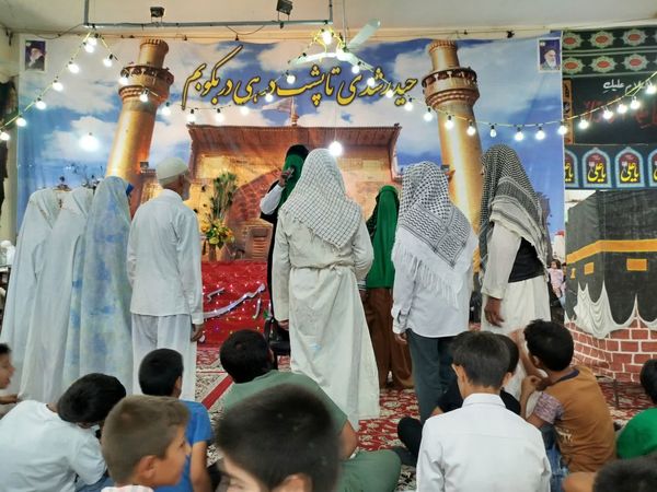 جشن عید غدیر در فدافن 