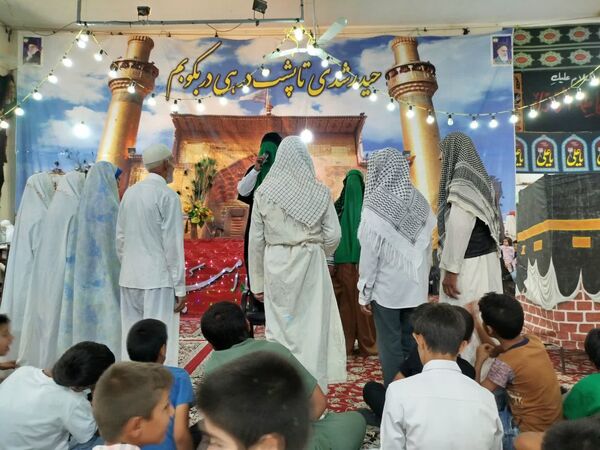 جشن عید غدیر در فدافن 