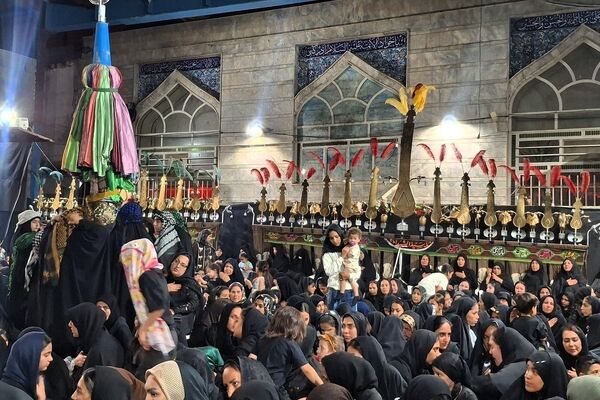  شب نهم محرم هیئت ابوالفضلی در مسجد جوادالائمه