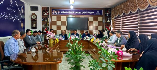 استقبال از دانش آموز شیروانی دارنده مدال برنز جهانی المپیاد علوم زمین