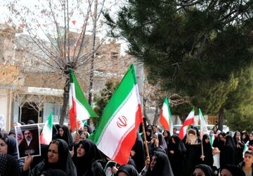 شهرستان مارگون در عزای امام امت
