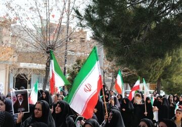 شهرستان مارگون در عزای امام امت