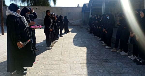 شهید گمنام مهمان مردم روستای رضوان شد