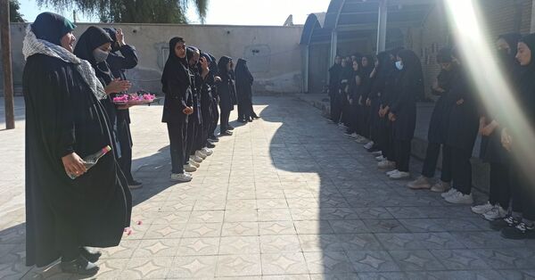 شهید گمنام مهمان مردم روستای رضوان شد
