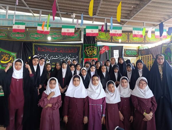 سوگواره فاطمی در دبستان شهید تنیده بندرعباس
