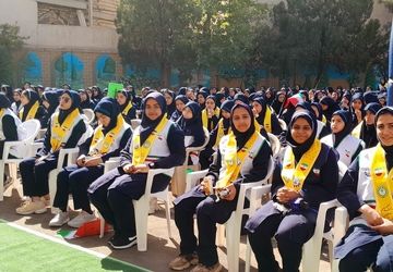 جشن با شکوه آغاز سال تحصیلی جدید و ماه مهر در دبیرستان شاهد بحرینیان ناحیه ۴ اصفهان
