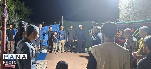 سوگواری ایام پایانی ماه صفر در روستای بناب