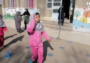 المپیاد ورزشی در مدرسه شهید جلالی دامغان