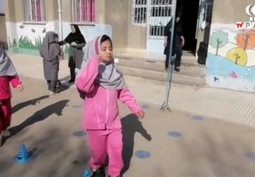 المپیاد ورزشی در مدرسه شهید جلالی دامغان