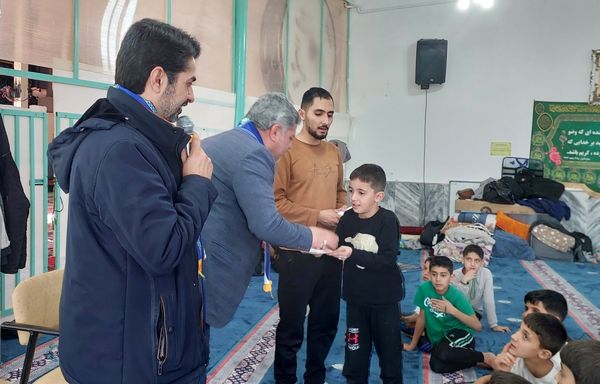 حضور مسئولان آموزش و پرورش در جمع دانش آموزان معتکف جلگه رخ