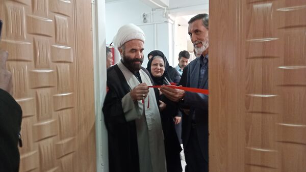اتاق تربیت بدنی و نمازخانه مدرسه حضرت سکینه افتتاح شد