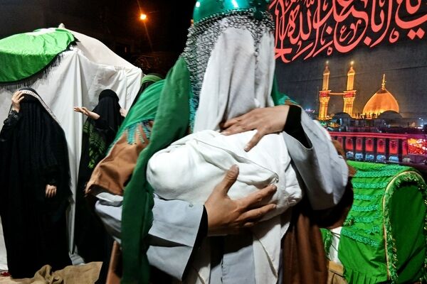 طنین نام علی‌اصغر(ع) در بناب