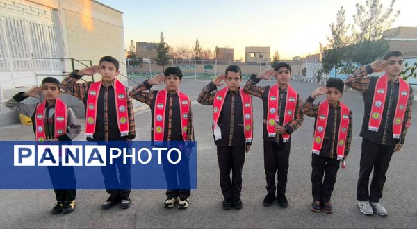 مراسم میلاد مولی الموحدین، علی (ع) در دبستان شهید پسندیده فدافن