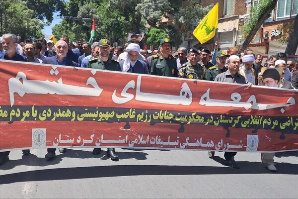 فریاد «جمعه خشم» در کردستان