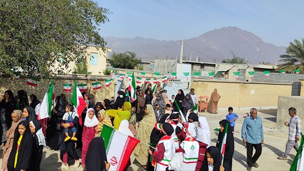 راهپیمایی ۲۲ بهمن ماه در دهستان‌های آبنما و خراجی رودان