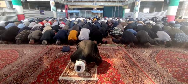 برگزاری با شکوه نماز جماعت عبادی سیاسی جمعه در شهرستان نورآباد