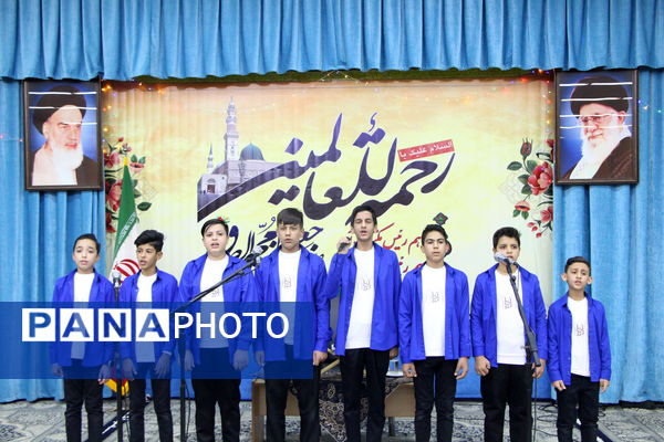 جشن میلاد رسول اکرم(ص) و امام جعفر صادق(ع) در دفتر نماینده ولی فقیه استان یزد 