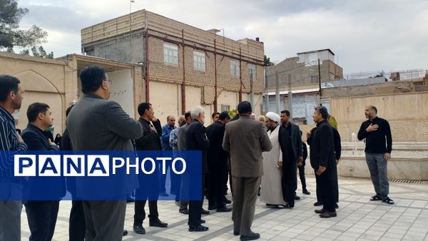 مراسم عزاداری سیدالشهدا خدمت در خلیل آباد