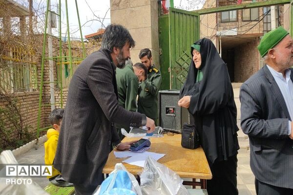 همت مردم شهر بار جهت پشتیبانی از مدافعان وطن