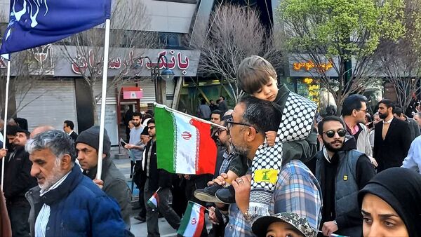راهپیمایی روز قدس در میدان بیت المقدس