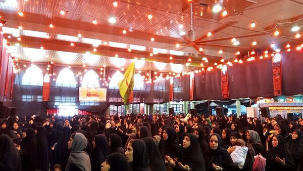 مراسم شیرخوارگان حسینی در حسینیه عاشقان ثارالله قائمشهر