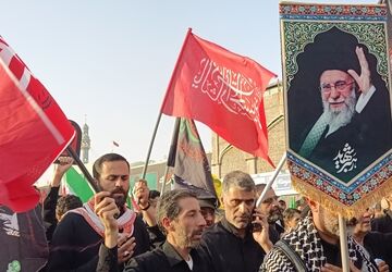 بیعتی دوباره با آقای شهید در قم