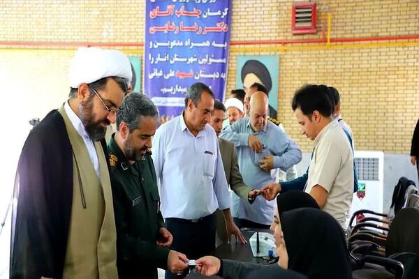 برگزاری دور دوم انتخابات ریاست‌جمهوری در شهرستان انار 
