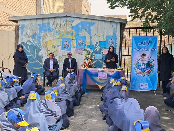 برگزاری طرح ملی داناب در آموزشگاه بنت الهدی یک شهرستان قدس با حضور  مسئولین آموزش و پرورش