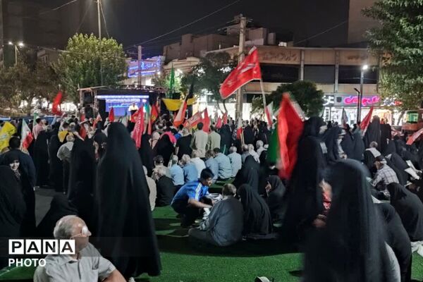 صد و نود و دومین شب اجتماع مردمی در فردیس