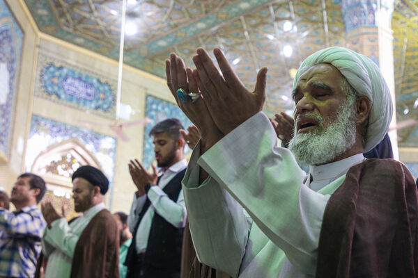 نماز عید قربان در مسجد مقدس جمکران