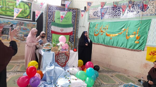 سفره مهدویت مدرسه شهدای اقتدار ناحیه 2 کرج