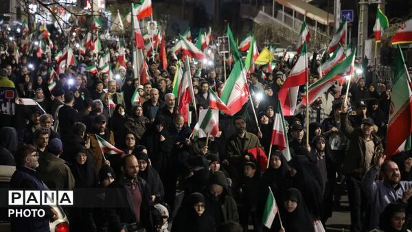 بیست و یکمین اجتماع عظیم مردمی کرج در خونخواهی رهبر شهیدشان 