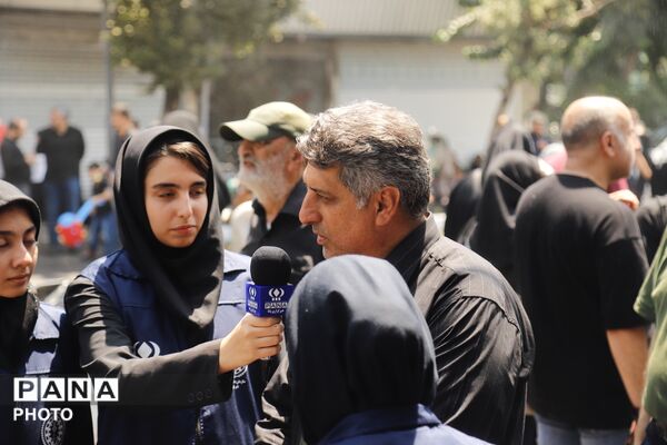 طنین «یا حسین» در مسیر دلدادگی؛ حضور پرشور جاماندگان اربعین در تهران