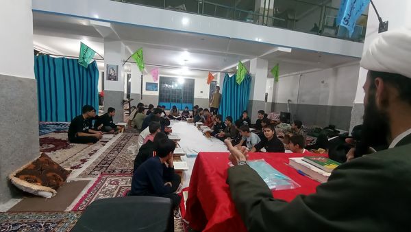 برگزاری مراسم معنوی اعتکاف در شهر پاتاوه 