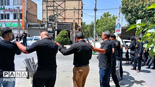 سوگواری تاسوعا حسینی در نظرآباد