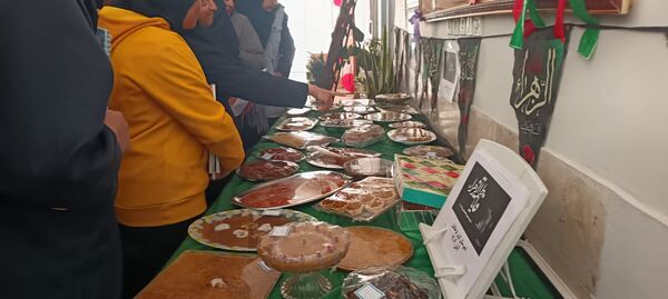 سوگواره حلوا و خرما به مناسبت دهه فاطمیه