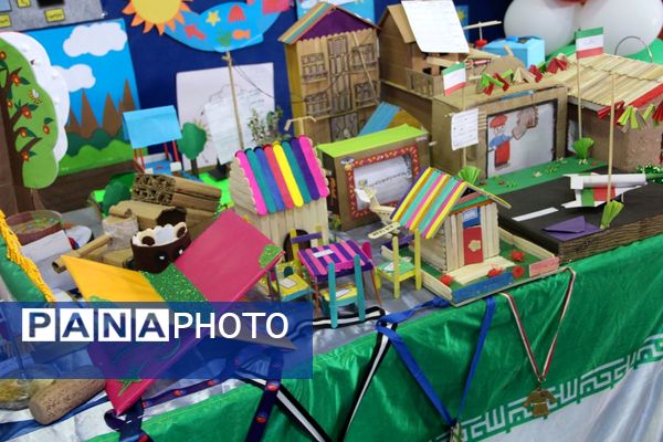 رونمایی از خلاقیت دانش‌آموزان؛ نمایشگاه جابر بن حیان در قیامدشت