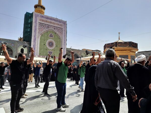 مراسم پیاده‌روی جاماندگان اربعین در مشهد