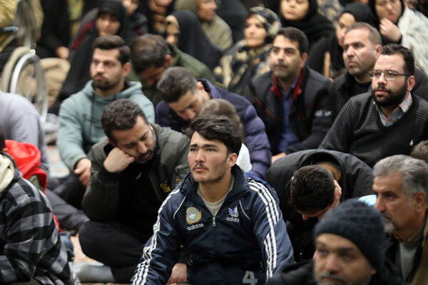 اجتماع توان‌یابان مهدی‌یاور در مسجد مقدس جمکران