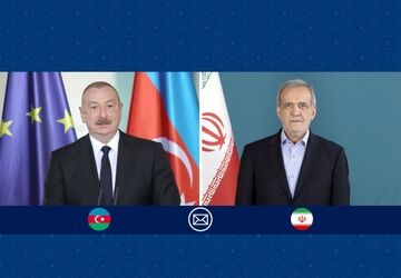 پیام تبریک رئیس جمهور به الهام علی‌اف