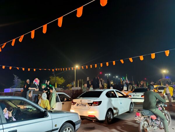 کاروان شادی جشن نیمه شعبان در بوموسی 