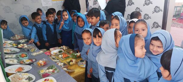 جشن روز جهانی تخم مرغ در کودکستان آفتاب