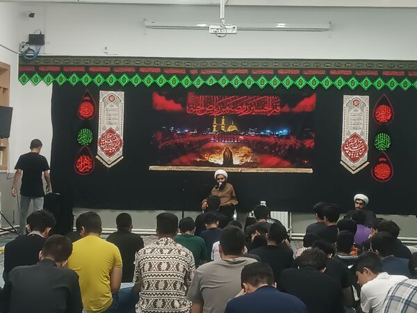 عزاداری دهه اول صفر در دبیرستان شهید بهشتی نیشابور 